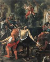 Le Brun, Charles - Martyrdom of St John the Evangelist at Porta Latina